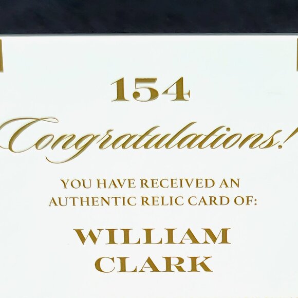 Authentic William Clark Explorer Oregon Trail Handwriting Relic Piece of History - Picture 3 of 4